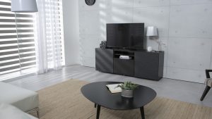 Zwart tv meubel