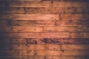 donkere houten vloer